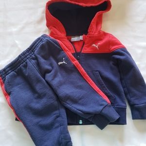 Baby boy puma outfit 12 months